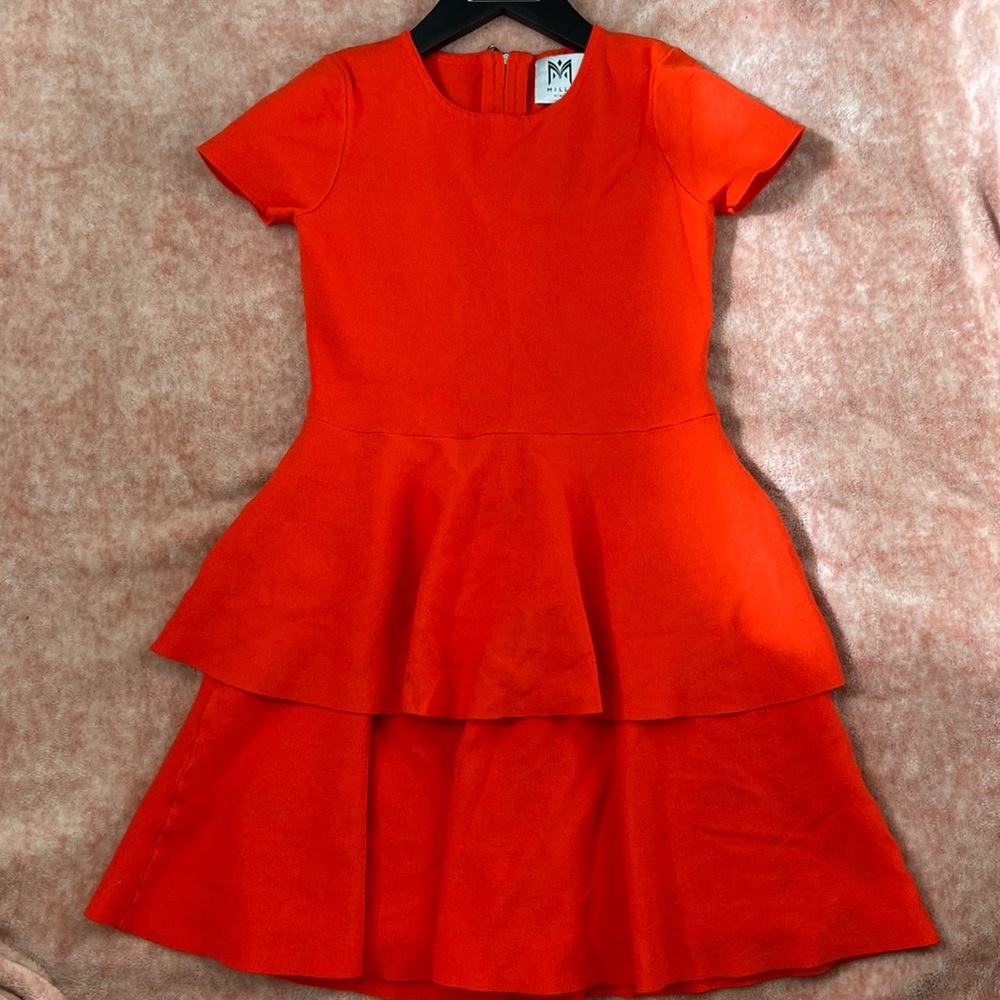 Red orange Milly Minis dress in excellent condition.